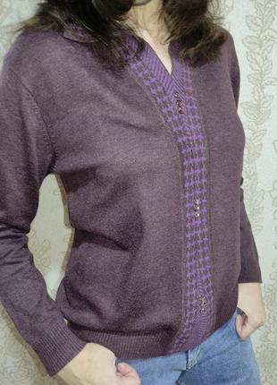 Вовняний / кашеміровий светр / джемпер (вовна, кашемір)1 фото