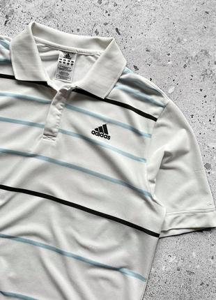 Adidas men’s striped polo shirt поло в полоску5 фото
