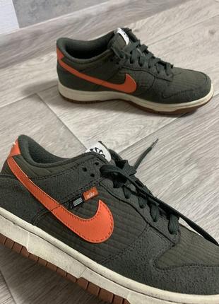 Кроссовки nike dunk low retro n toassty sequoia (gs)