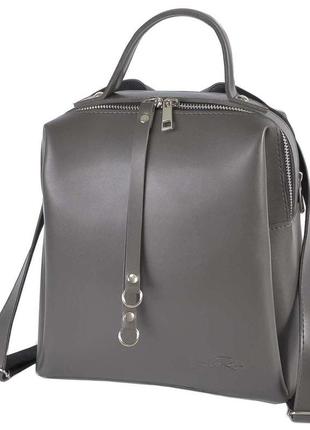Жіночий рюкзак lucherino графіт1 фото