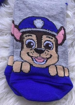 Носки носочки amigo paw patrol щенячий патруль детские размер 16-18 18-20 с ярким рисунком для мальчика мальчиков3 фото