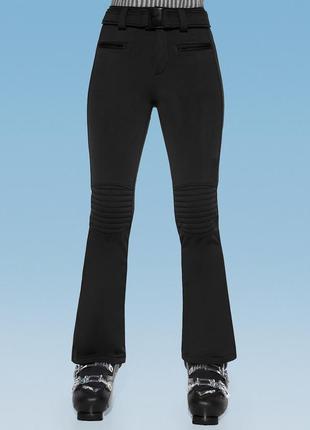 Лыжные расклешенные брюки брюки flare с рельефными вставками ski 10k 1674/8293 фото