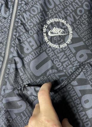 Ветровка nike Ausa monogram l-xl оригинал винтажная олимпийка найк6 фото