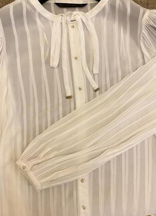 Женственная блуза zara, размер s4 фото