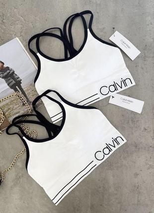 Спортивный топ calvin klein