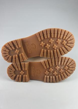 Кожаные зимние ботинки