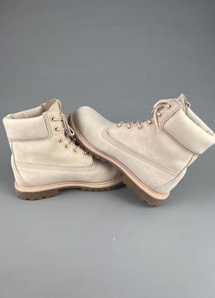 Кожаные зимние ботинки