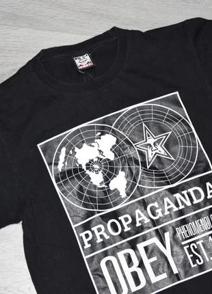 Футболка obey giant (shepard fairey, граффити, реп, stussy)