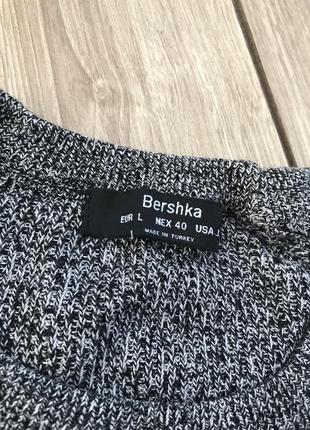 Светр bershka лонгслив джемпер стильний актуальний реглан світшот кофта толстовка свитер2 фото