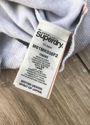 Светр superdry лонгслив джемпер стильний актуальний реглан світшот кофта толстовка свитер3 фото