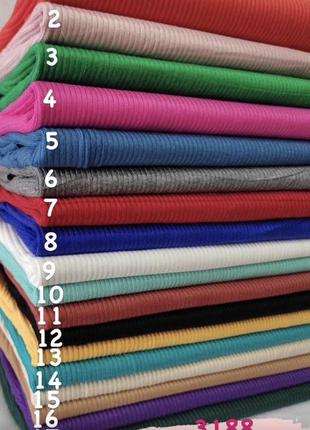 Гольф женский рубчик, много цветов2 фото