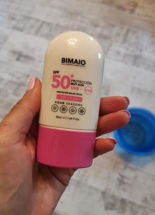 Солнцезащитный крем для лица spf50 bimaio испания