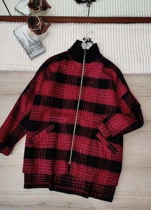 Курткак рубашка оверсайз с добавлением шерсти river island p m-l