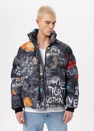Куртка зимова укорочена art type graphite