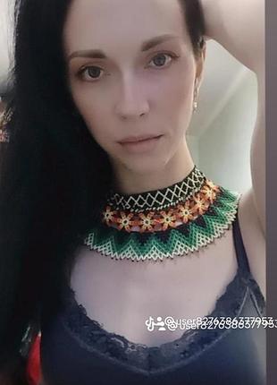 Колье "весняное" 2