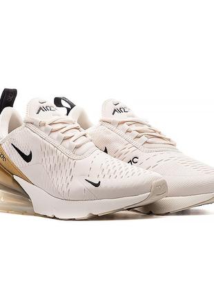 Женские кроссовки nike air max 270 бежевый 39 (7ddz7736-001 39)