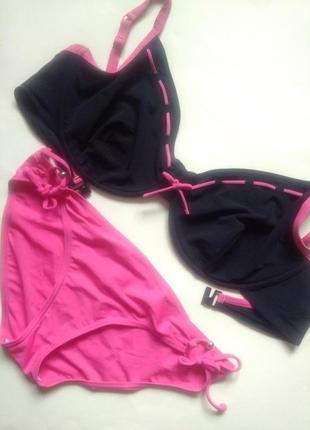 40dd 90ті/95d m&s елегантний купальник на кістки м'яка чашка g