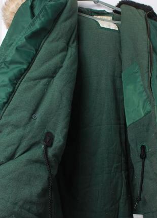 Мужская куртка парка зимняя аляска n-3b зеленая 2023 saturdays