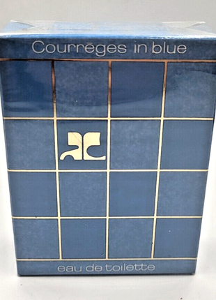 Courreges in blue 50ml eau de toilette cellophane