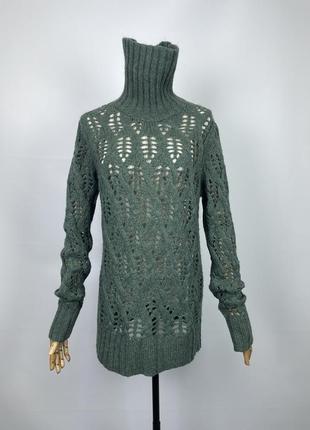 Вовняний вінтажний светр1 фото