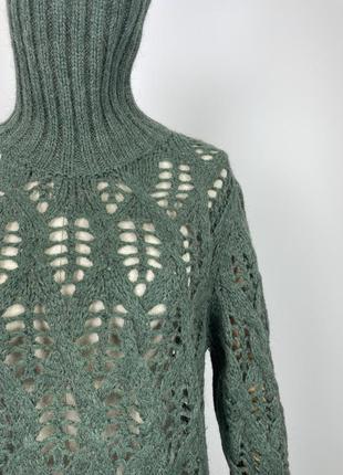 Шерстяной винтажный свитер5 фото