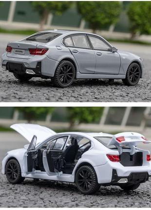 Игрушка bmw 320i машинка детская металлическая коллекционная 1:32 моникс