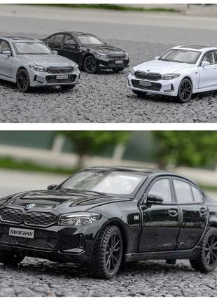 Игрушка bmw 320i машинка детская металлическая коллекционная 1:32 моникс