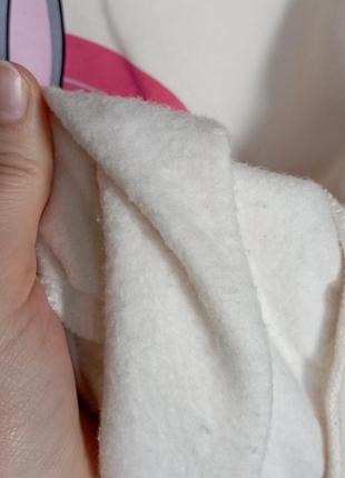 Світшот h&m молочний жіночий на флісі дитячий світер худі7 фото