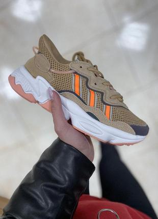 Кросівки adidas  ozweego  camel кроссовки