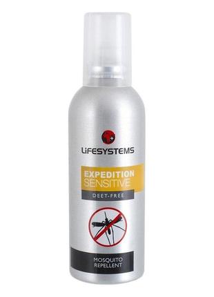 Lifesystems спрей проти комах expedition sensitive 100 ml (34330)