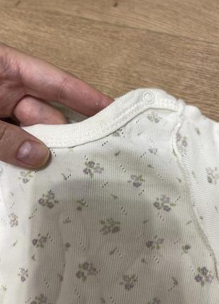 Набор одежды на новорожденную девочку боди комбинезон муслиновый подама колготы человечек6 фото