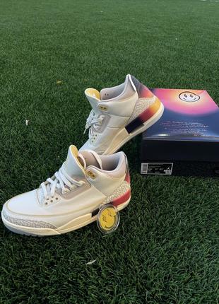 Кросівки jordan 3 retro sp j balvin medellín sunset