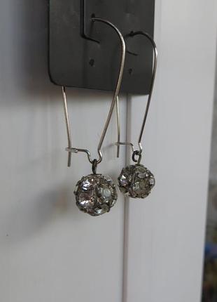 Серьги с камнями 3