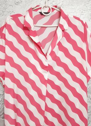 Яскрава стильна трендова блузочка в розмірі 14 від бренду m&s collection3 фото