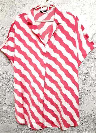Яскрава стильна трендова блузочка в розмірі 14 від бренду m&s collection7 фото