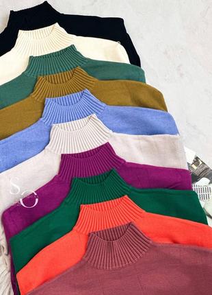 Нежный свитер в трендовых цветах, размер норма2 фото