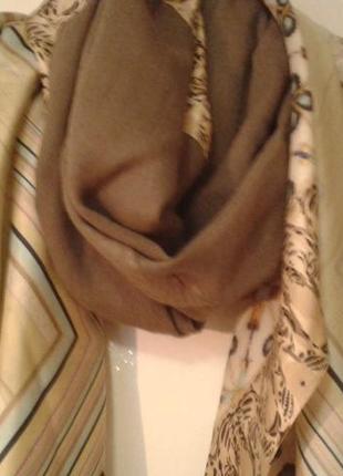 Шаль шарф mucho gusto хустку оригінальний шовковий передплатний+300 шарфів на сторінці3 фото
