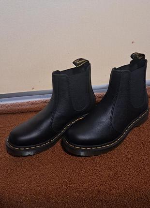 Челси dr. martens 2976 chelsea boot black carpathian