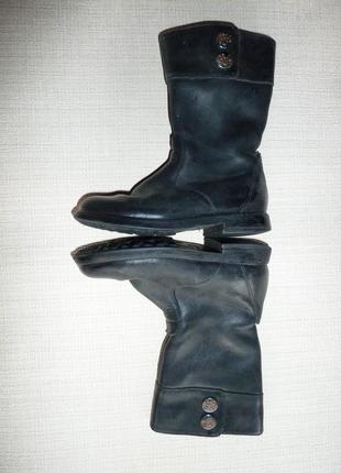 Clarks кожаные демисезонные сапоги кларкс , р 26, (англ .8 f), стелька 16,8 см,5 фото