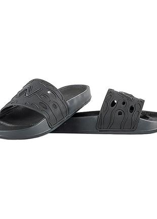 Мужские шлепанцы new balance 200 черный 40 (7dsuf200o2 40)5 фото