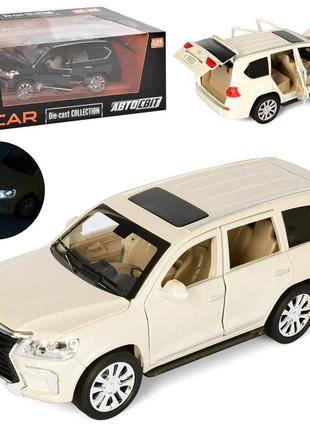 Машина ap-1702 (10 шт.) автосвіт,1:24, метал, інер, 20 см, відкр.,зв., св, 2кв,бат (таб), в кор-ке,29-12-15 см