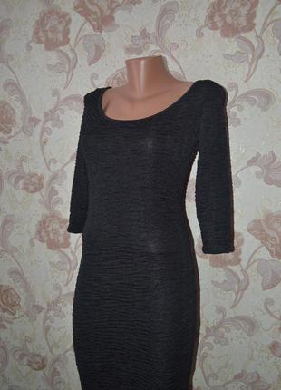 Маленькое чёрное платье kiki riki, небольшой вырез на спине, 2 цвета, s, m