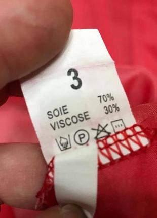 Шикарная шелковая блузка туника р.54/58 блуза из германии н-37 фото