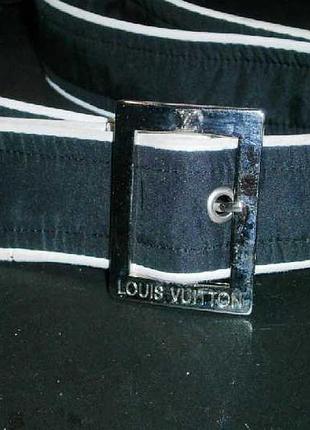 Жіночий пояс з легкої плащової тканини т. синій ексклюзив!