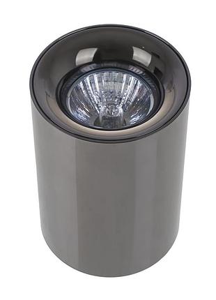 Підсвітка тубус накладна al-96/1 gu10 bk/ch ip20