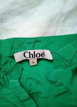 Chloe блуза шовк