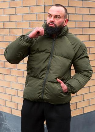 Куртка-пуховик ісландія хакі s3 фото