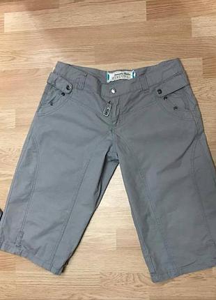Модные бриджи капри р.48-50 шорты бермуды ekseption
