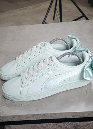 Кожаные кроссовки puma2 фото