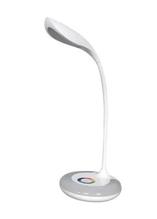 Настольная led desk drsk  lamp 5 w 5500k с разноцветной подсветкой